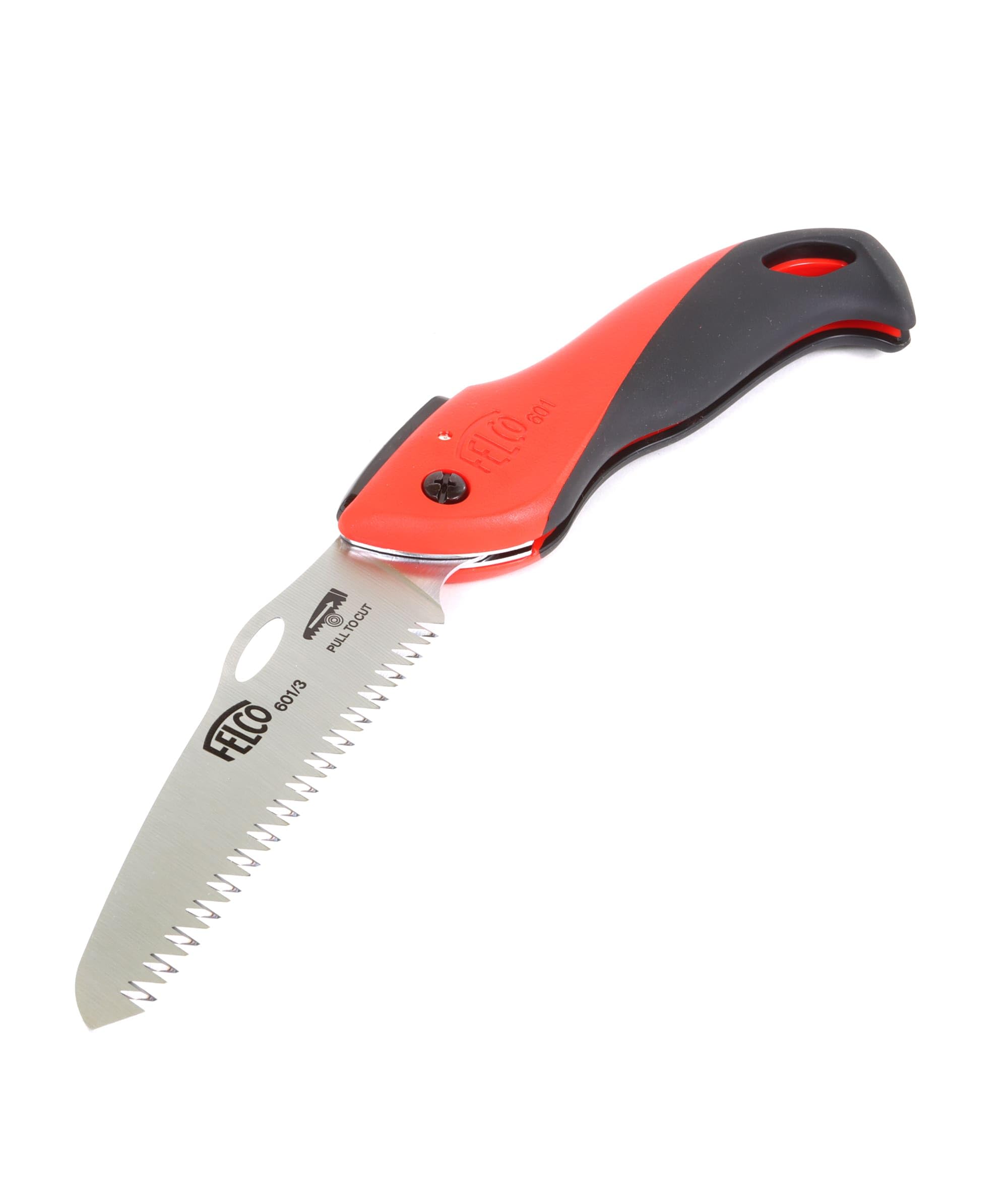 FELCO 601 Folding Pruning Saw – Compact Pull-Stroke Saw for Gardening & Vineyard Use | Tree Branch Cutter | Folding Handsaw with Chrome-Plated 4.7" Blade, Non-Slip Handle, Blade Lock, Swiss Precision - Image 3