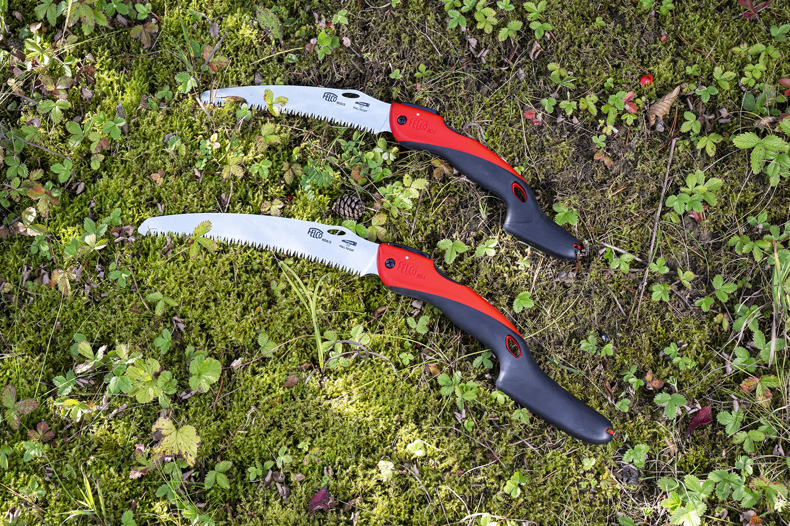 FELCO 603 Folding Pruning Saw – Curved Pull-Stroke Saw for Tree Trimming & Elevated Cut | Tree Branch Cutter | Folding Handsaw with Chrome-Plated 8" Blade, Non-Slip Handle, Blade Lock, Swiss Precision - Image 7