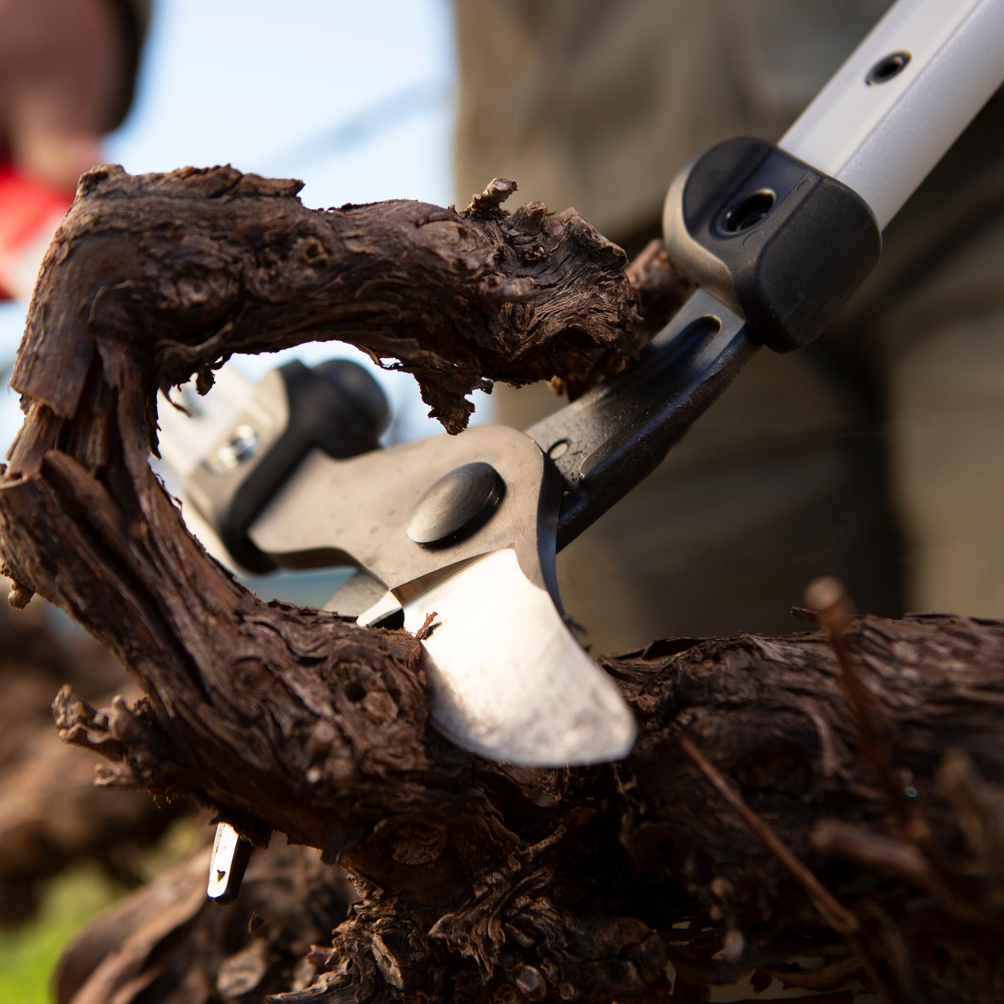 FELCO F201-40 Swiss Made Loppers for Gardening – 16" Lightweight Precision Loppers for Tree Trimming | Tree Branch Cutters | Tree Trimmer Tool with Carbon Steel Blade | I-Beam Handles | Vineyard Blade - Image 3