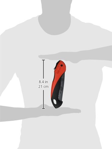 Felco Folding Saw (F 600) - Classic Tree Pruning Saw with Pull-Stroke Action, Red - Image 9